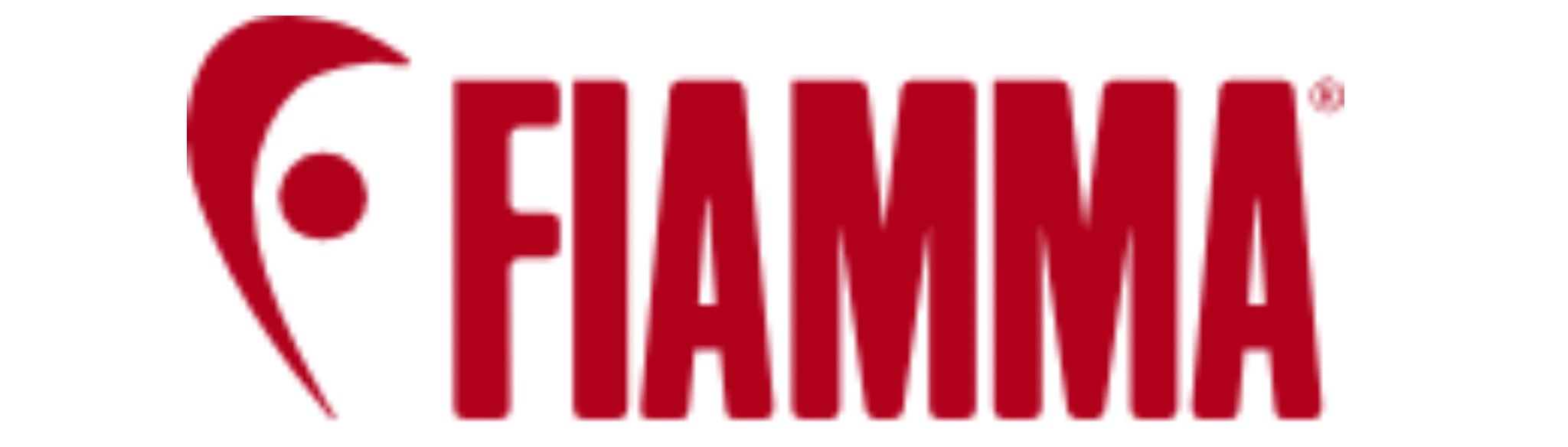 A red logo for the company fiamme