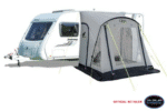 Quest Falcon Pro 220 Poled Porch Awning (Mid Grey)