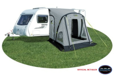Falcon Pro 220 air porch awning (mid grey)