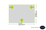 Falcon Pro 325 air porch awning (mid grey) (1)