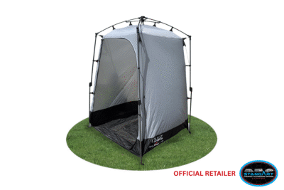 Instant Utility & Toilet Tent - Grey