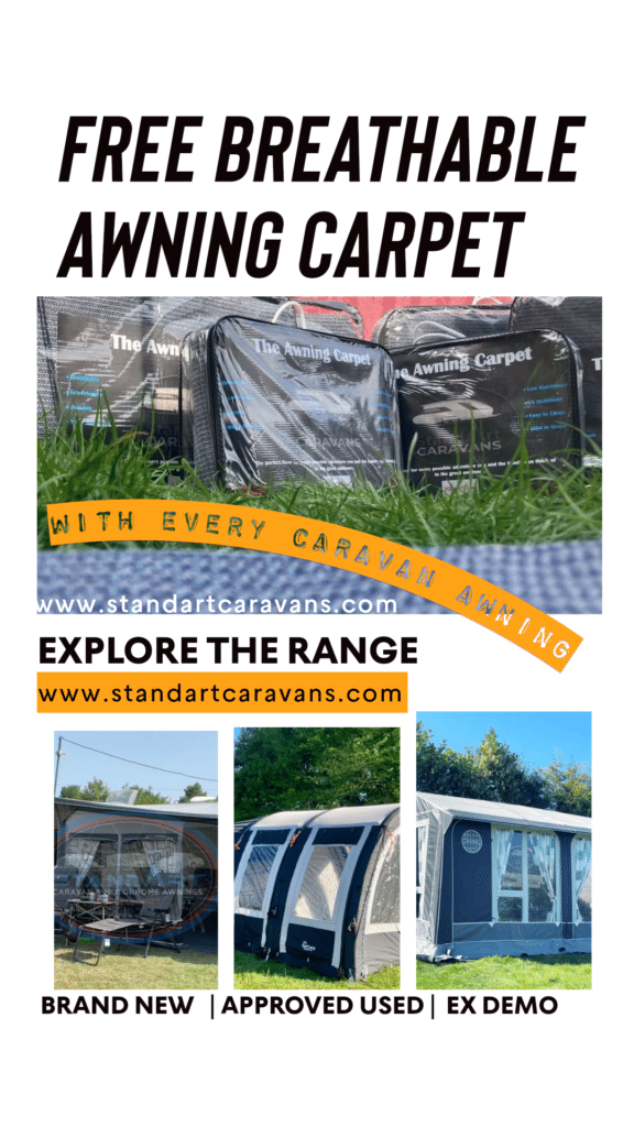 A poster with several different pictures of various types of carpet.