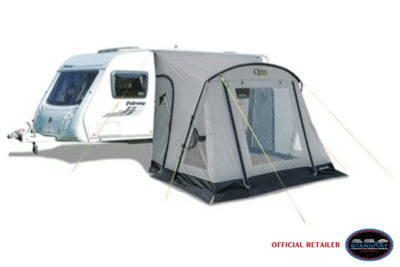 Quest Falcon Pro 260 Poled Porch Awning Mid Grey