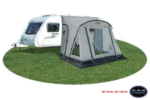 Quest Falcon Pro 260 Poled Porch Awning Mid Grey (2)