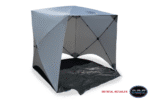 Quest Screen House 4 Mini pop up Gazebo - Grey