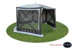 Screen House 6 Pro Pop-Up Gazebo Grey (2)