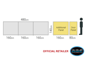 Westfield Windshield Pro Expert Edition Caravan Windbreak