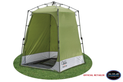 Instant Utility and Toilet Tent Green