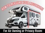 How to measure your motorhome
