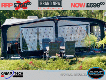 Camptech Cayman Full Touring Caravan Awning