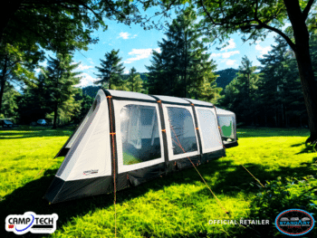 Camptech Moto Canterbury Air Awning - inflatable drive-away motorhome awning 500 x 300 cm