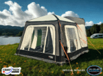 Camptech Moto Crown Elite Air Awning – Inflatable Drive‑Away Motorhome Awning 180–300cm