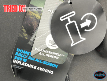 Approved Used Dometic Rally Air 260M All Season Tall Motorhome air awning 265-295cm