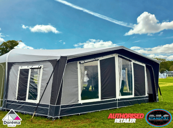 Dorema Diamond XL300 De Luxe Full Seasonal Caravan Awning with 28mm steel frame