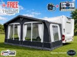 Camptech Hampton DL Full Seasonal Caravan AIR Awning