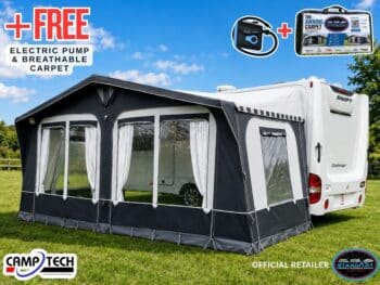 Camptech Hampton DL Full Seasonal Caravan AIR Awning