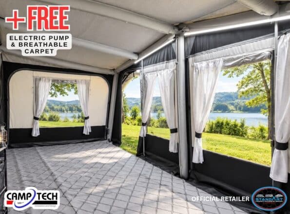 Camptech Hampton DL Full Seasonal Caravan AIR Awning