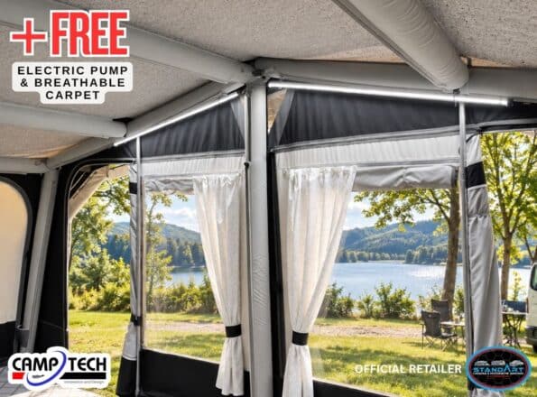 Camptech Hampton DL Full Seasonal Caravan AIR Awning