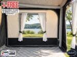 Camptech Hampton DL Full Seasonal Caravan AIR Awning (1)