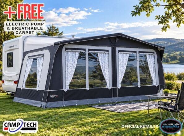 Camptech Hampton DL Full Seasonal Caravan AIR Awning