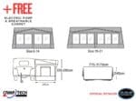 Camptech Hampton DL Full Seasonal Caravan AIR Awning (1)