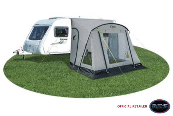 2025 Quest Falcon Pro 260 Lightweight Poled Caravan Porch Awning (Mid ...