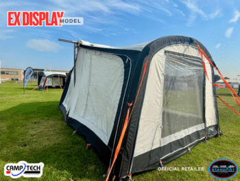 Ex Display Model Camptech Ivy 350 Inflatable Roll Out Caravan Awnings with side panels