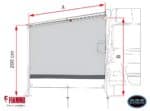 Fiamma Sun View Side Van F43 – 300