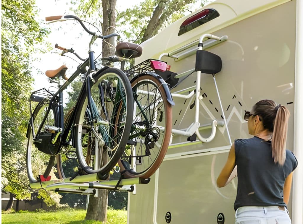 Loading Cyclops Bike Rack Fiamma Carry Bike Lift 77 – Effortless Loading Bike Rack - Stand Art ...