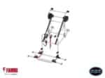 Fiamma Carry Bike Lift 77 – Effortless Loading Bike Rack - Fiamma Motor Lift 77