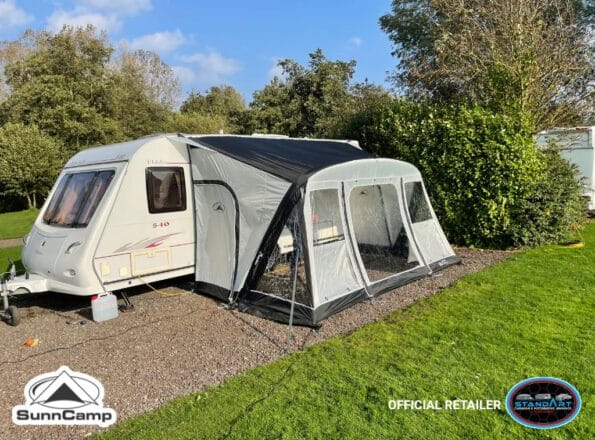 DASH AIR SC 390_325_260_220 – Lightweight Inflatable Caravan Awning with Air Volution Technology