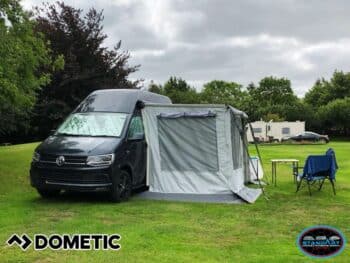 Dometic Camp Room Small Ex 2m For VW / Ford Transit / Other campervans – Quick-Fit Drive Away Campervan Privacy & Living Room Extension