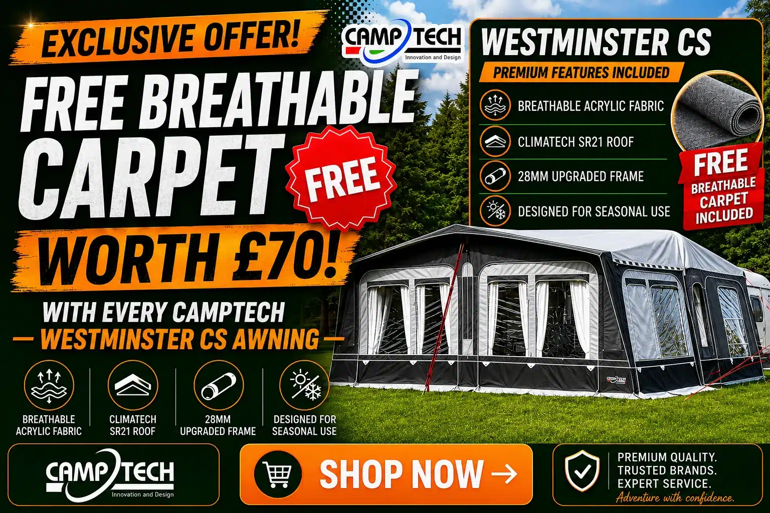 Camptech Westminster CS