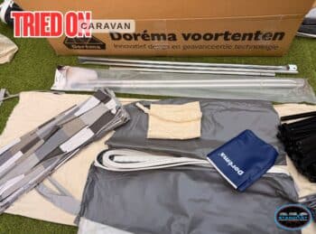Approved used size 16 Dorema Garda de Luxe Full Seasonal Caravan Awning