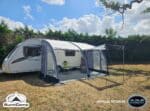 SunnCamp Ultima Versara Deluxe 390 260 Poled Caravan Porch Awning