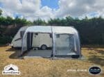 SunnCamp Ultima Versara Deluxe 390 260 Poled Caravan Porch Awning