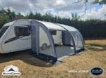 SunnCamp Ultima Versara Deluxe 390 260 Poled Caravan Porch Awning