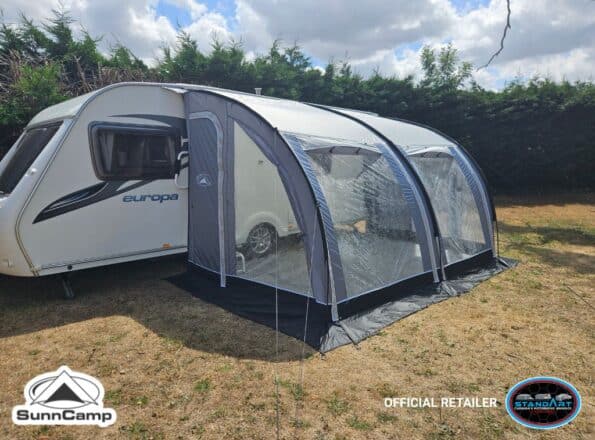 SunnCamp Ultima Versara Deluxe 390 260 Poled Caravan Porch Awning