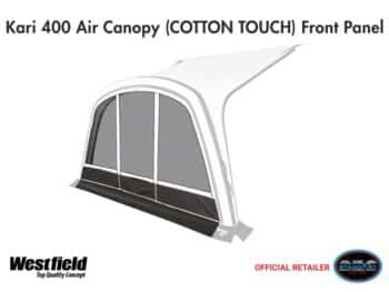 Kari 400 Air Canopy Front Panel COTTON TOUCH - Westfield Kari 400 Air Canopy Front Panel