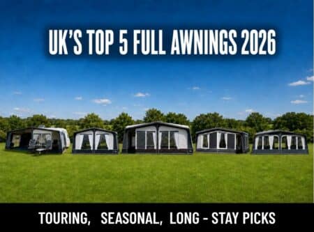 Best Full Caravan Awnings in the UK for 2026