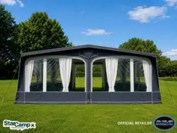 StarCamp Valor Air inflatable touring caravan awning with air beam frame