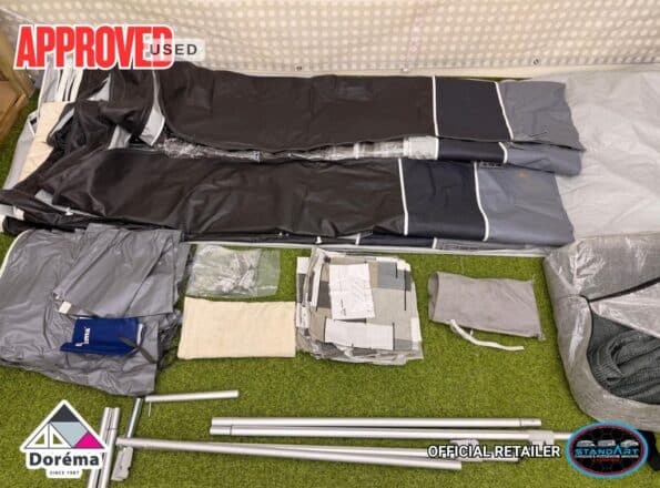 2021 Dorema Garda XL270 Size 17 Full Caravan Awning – Approved Used