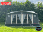 Approved Used Isabella Capri Coal 900cm Full Caravan Awning