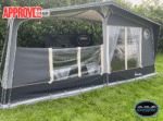 Approved Used Isabella Capri Coal 900cm Full Caravan Awning