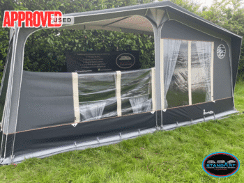 Approved Used Isabella Capri Coal 900cm Full Caravan Awning
