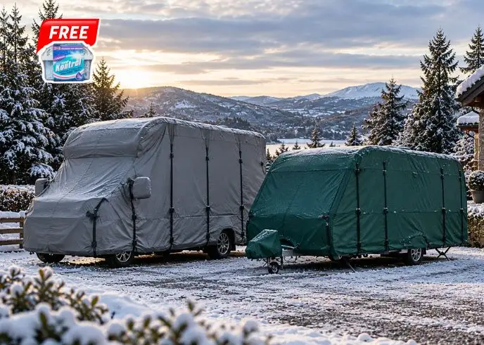 Protect Your Leisure Vehicle in this winter with caravan and motorhome covers